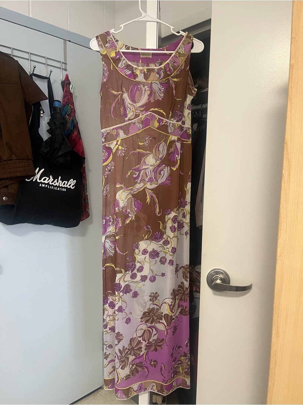 Vintage Emilio Pucci for Formfit Rogers Maxi Dress S